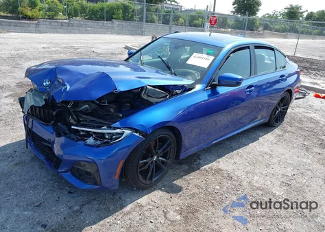 2020 BMW 330I z USA, uszkodzony, nr VIN 3MW5R1J09L8B25490